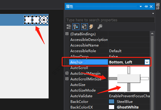 VS.NET 窗体继承后按钮或组件的位置不正确解决方案