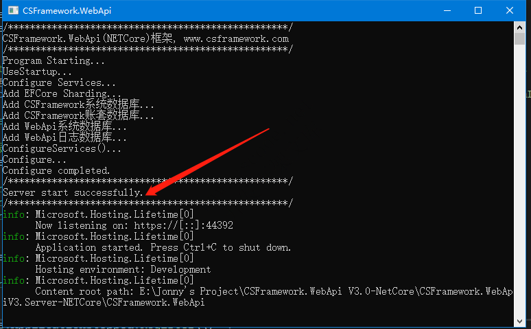 .NET5 启动WebApi服务完成事件