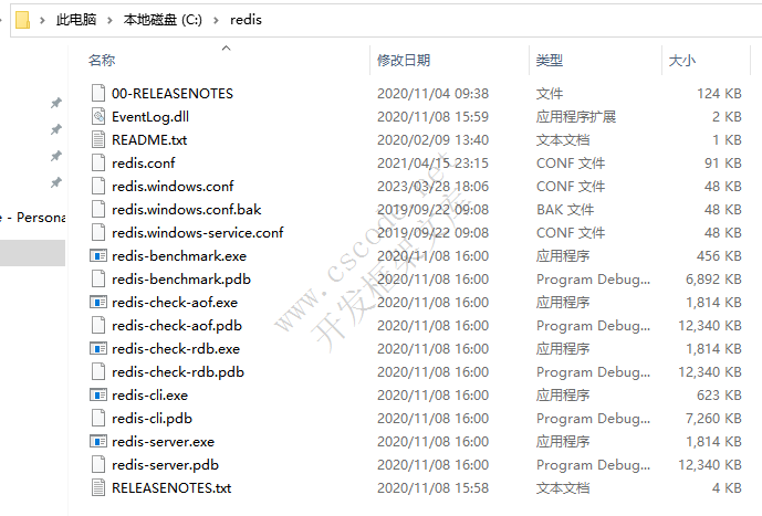 CSFramework.WebApi服务端框架Redis缓存安装与使用