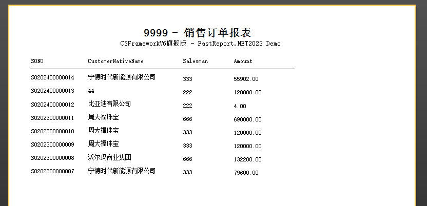 FastReport.NET 2023 用户自定义报表配置详解
