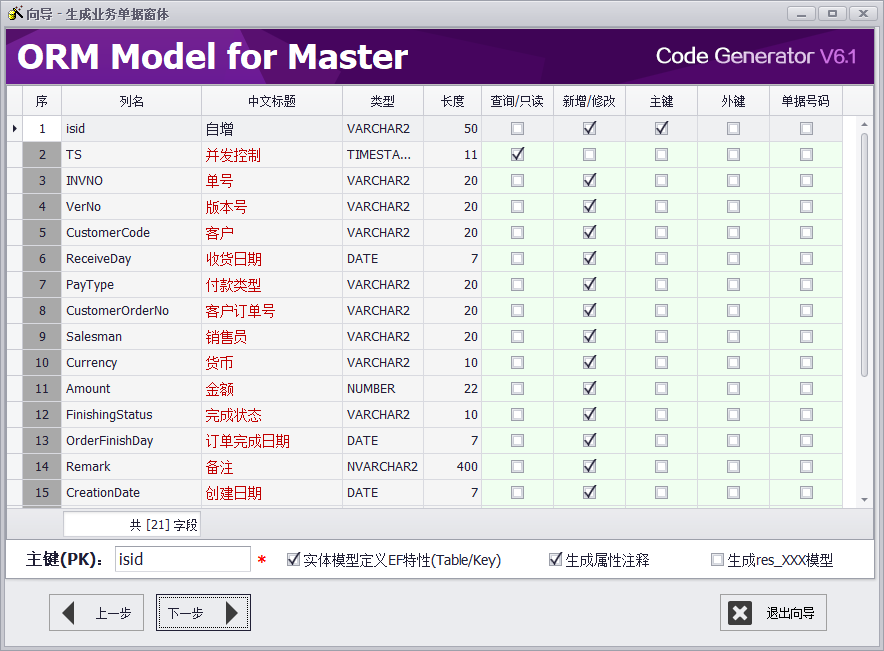 CSFramework软件开发框架 - Oracle数据库测试报告