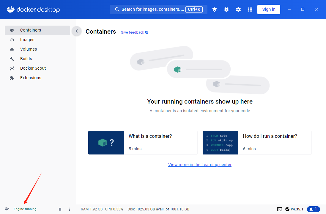 Docker Desktop使用指南