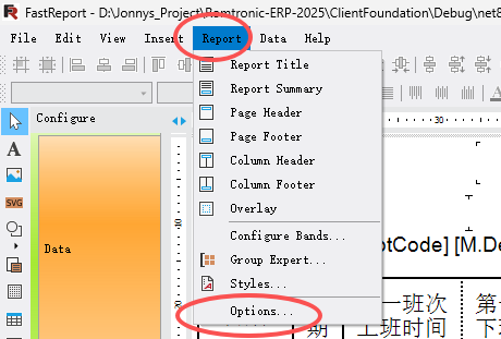 FastReport.NET 设置报表字体平滑清晰度
