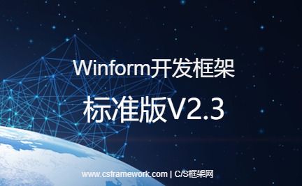 Winform开发框架-CSFrameworkV2.3标准版-开发框架文库