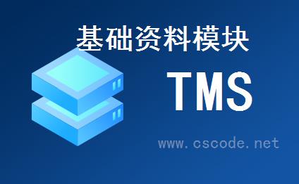 喜鹊软件TMS系统 - 基础资料模块 - 模块主窗体