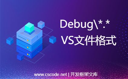 VS编译生成的DEBUG目录中所有文件格式解析